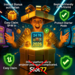 Bonus New Member Slot77 Mudah Memberikan Kemenangan 2026